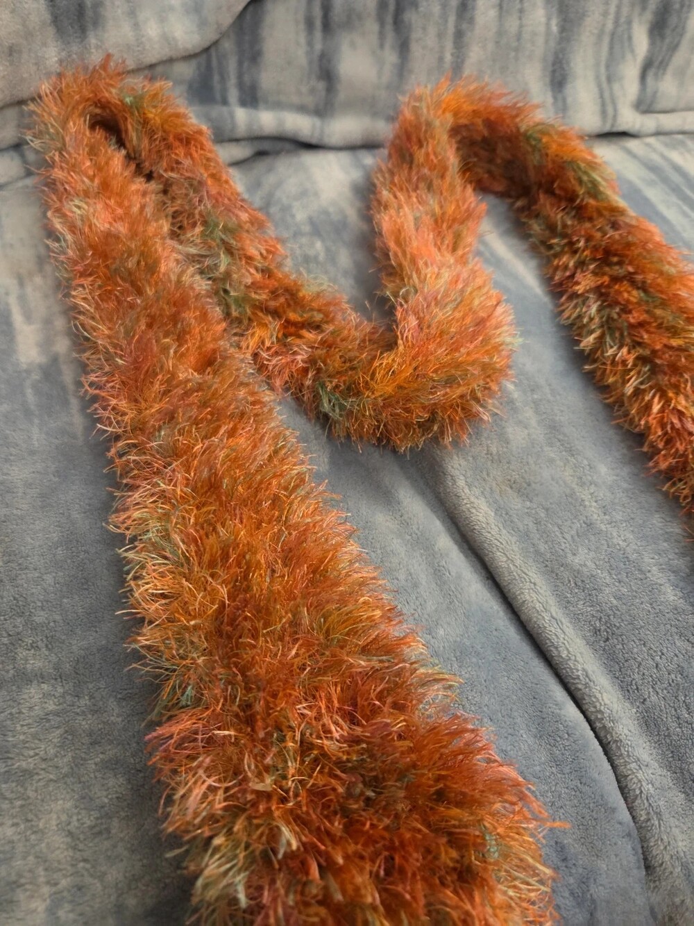 Fuzzy Scarf - Picture 2 of 2